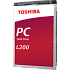 Внутренний жесткий диск 2,5" 1Tb 2.5" Toshiba L200 slim (HDWL110UZSVA) 128Mb 5400rpm SATA3