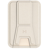 Чехол-кардхолдер Magssory Duo Magnetic Kickstand Wallet ACL011 с Magsafe Ivory