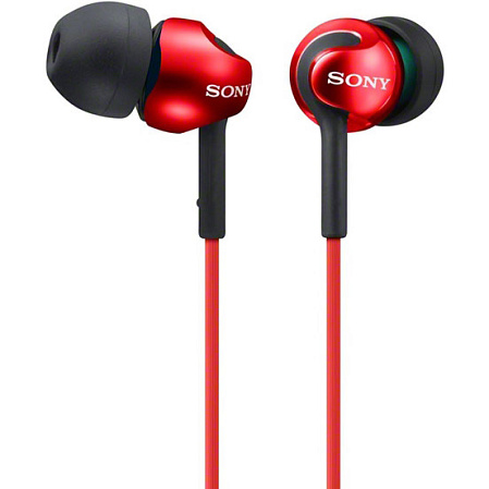Наушники Sony MDR-EX110LP Red