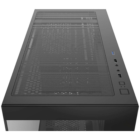Корпус MicroATX Miditower Ocypus Gamma C52 BK Black