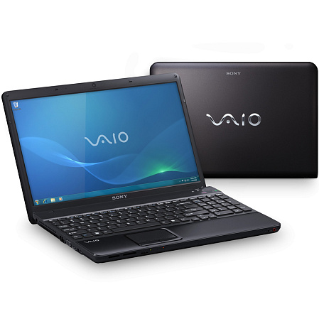 Ноутбук Sony VPC-EE2S1R/BQ AMD P820/4G/320/DVD/15.5"/bt/Win7 HP64 black