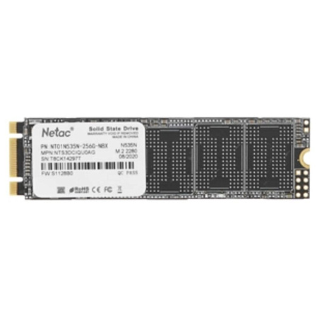 Внутренний SSD-накопитель 256Gb Netac N535N NT01N535N-256G-N8X M.2 2280 SATA3