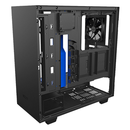 Корпус ATX Miditower NZXT H500i Smart CA-H500W-BL Black/Blue
