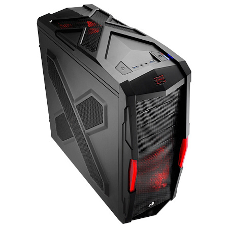Корпус ATX Miditower Aerocool Strike-X Xtreme Black Edition