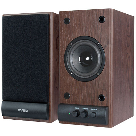 2.0 Колонки SVEN SPS-609 2*5W Dark Oak