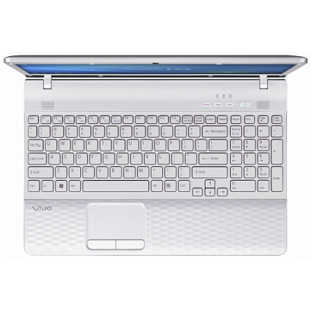 Ноутбук Sony VPC-EH3F1R/W B960/4GB/320GB/HD/DVD/15.5"/WF/BT/Win7 HB64 White