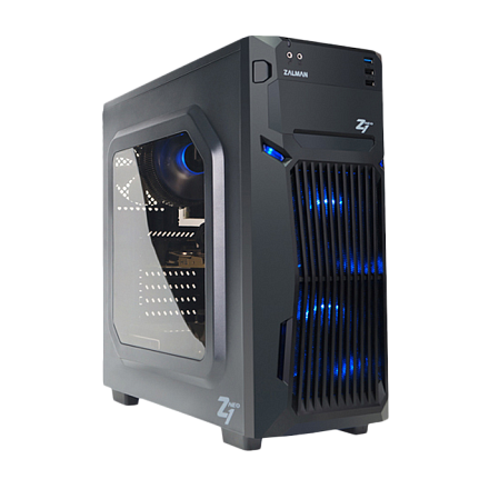 Корпус ATX Miditower Zalman Z1 Neo Black