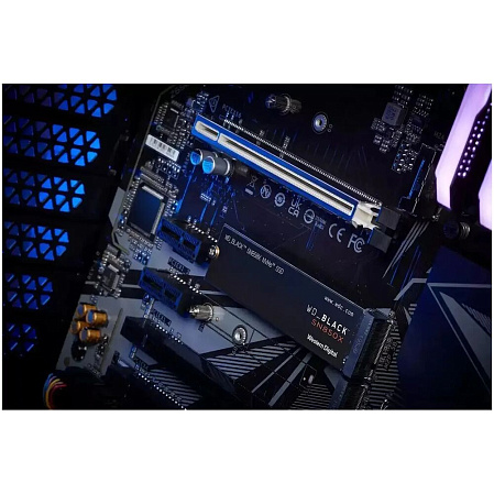 Внутренний SSD-накопитель 2000Gb Western Digital Black SN850X (WDS200T2X0E) M.2 2280 PCIe NVMe 4.0 x4