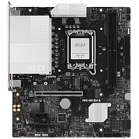 Материнская плата MSI Pro H810M-B H810 Soc-1851 2xDDR5, 4xSATA3, 1хM.2, 1xPCI-E16x, 2xUSB3.2, DP, HDMI, 2.5Glan, mATX