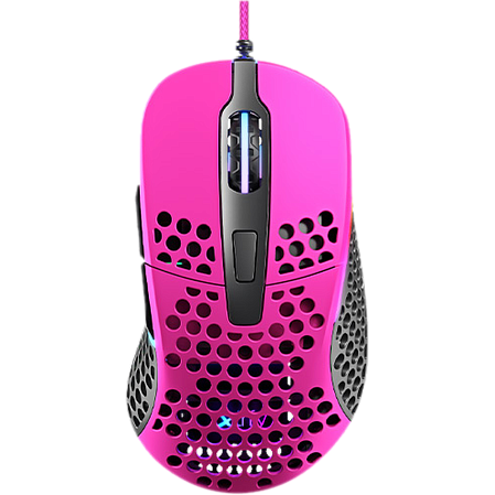 Мышь Xtrfy M4 RGB Pink проводная