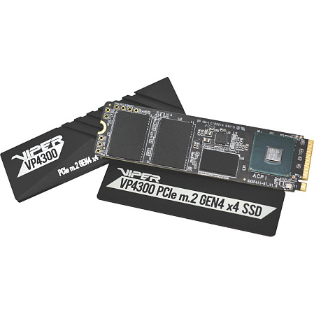 Внутренний SSD-накопитель 1000Gb Patriot Memory VP4300-1TBM28H Viper VP4300 M.2 PCIe NVMe 4.0 x4
