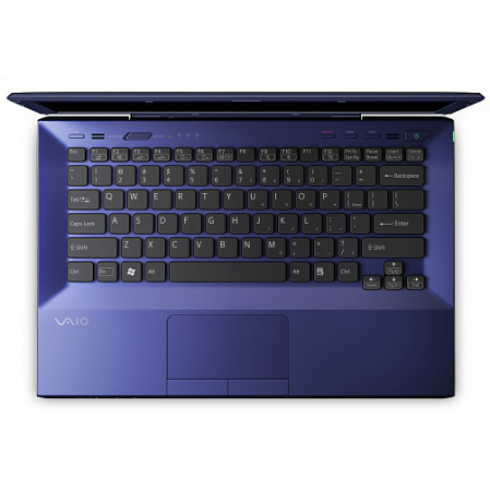 Ноутбук Sony VPC-SB4M1R/L i3-2350M/4G/500Gb/HD6470M/DVD/WiFi/BT/Cam/13.3"/Win7HP Blue 