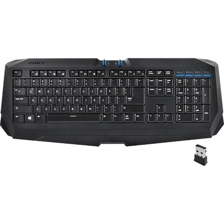 Клавиатура Gigabyte Force K7 Wireless Gaming Keyboard Black USB