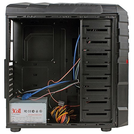 Корпус ATX Miditower 3Cott Shogun 3C-ATX136G 700W Black