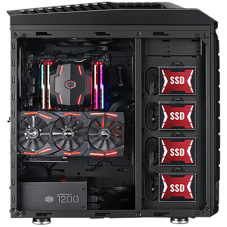 Корпус ATX Fulltower Cooler Master Storm Trooper SE SGC-5000-KWN2 Black