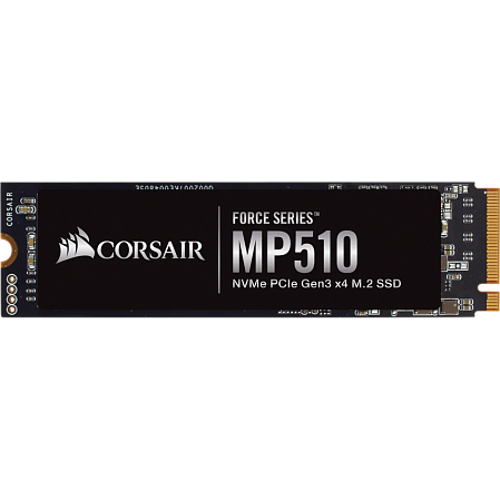 Внутренний SSD-накопитель 480Gb Corsair Force MP510 (CSSD-F480GBMP510B) M.2 2280 PCIe NVMe 3.0 x4