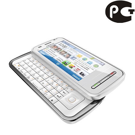 Смартфон Nokia C6-00 white (белый)