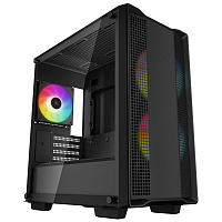 Корпус MicroATX Minitower Deepcool CC360 ARGB черный