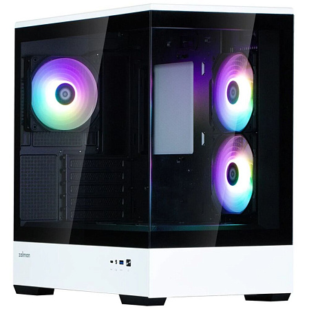 Корпус MicroATX Minitower Zalman P30 BW Black/White
