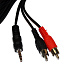 Кабель Audio MiniJack (3.5mm) - 2*RCA, 2.5m