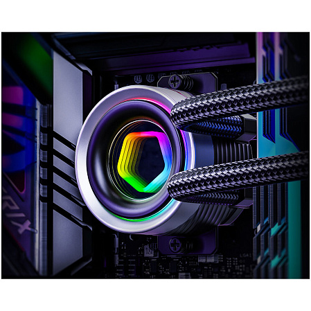Система водяного охлаждения ID-Cooling FX240 Infinity ARGB Black 1150/1155/S1156/1151/1200/1700/1851, AM4/AM5