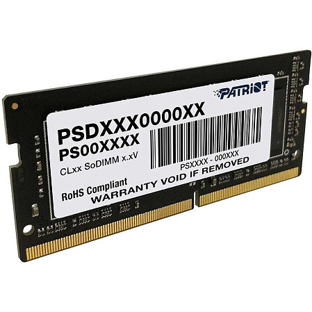 Модуль памяти SO-DIMM DDR4 16Gb PC21300 2666MHz Patriot Memory (PSD416G266681S)