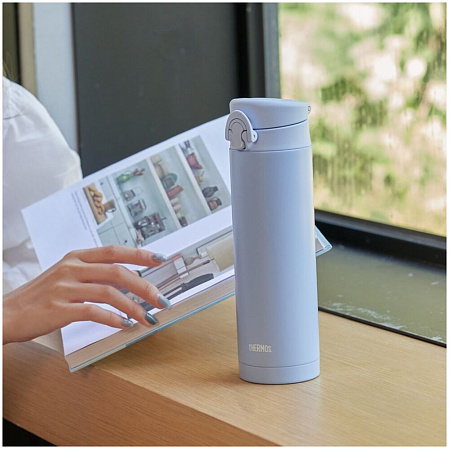 THERMOS Термокружка JNF-502 LBL, голубой, 0,5 л.