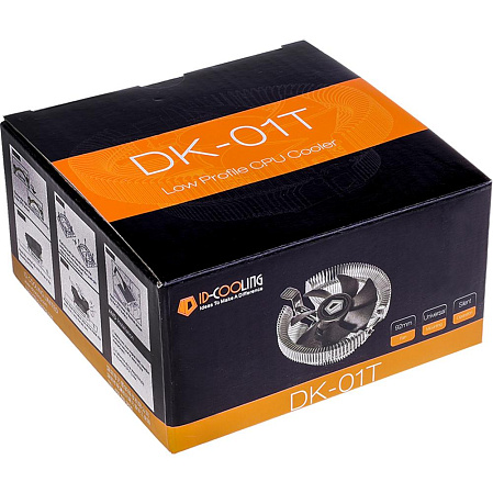 Охлаждение CPU Cooler for CPU ID-COOLING DK-01T S1155/1156/1150/1151/1200/1700/AM3/AM4/AM5/FM2