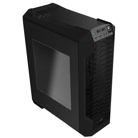 Корпус ATX Miditower AeroCool LS-5200 Black