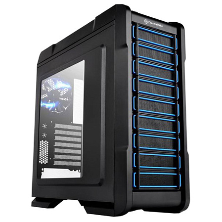 Корпус ATX Miditower Thermaltake Chaser A31 VP300A1W2N Black/Blue