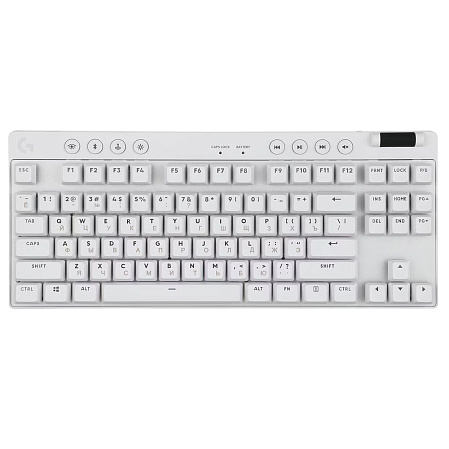 Клавиатура Logitech G Pro X TKL Rapid White