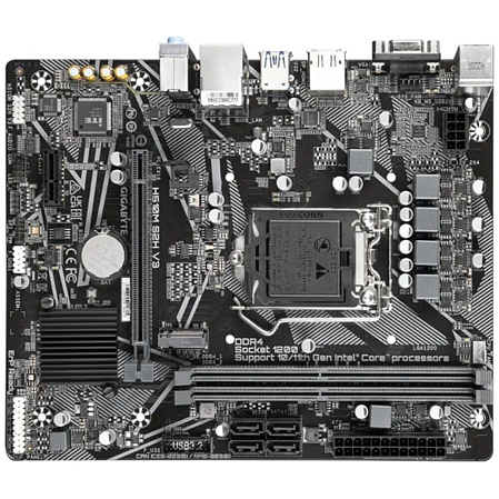 Материнская плата Gigabyte H510M S2H V3 2.0 Q470 Socket-1200 2xDDR4, 4xSATA3, 1xM.2, 1xPCI-E16x, 2xUSB3.2, D-Sub, DP, HDMI, Glan, mATX