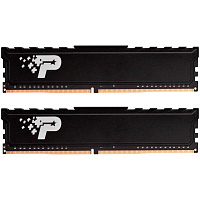 Модуль памяти DIMM 16Gb 2х8Gb DDR4 PC21300 2666MHz Patriot Memory Signature Line Premium (PSP416G2666KH1)