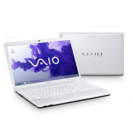 Ноутбук Sony VPC-EL3S1R/W E450/4G/500/HD 6320/DVD/15.5"HD/bt/Win7 HB64 White