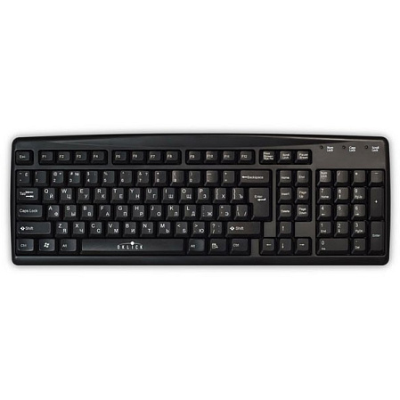 Клавиатура Oklick 110M Black standard USB