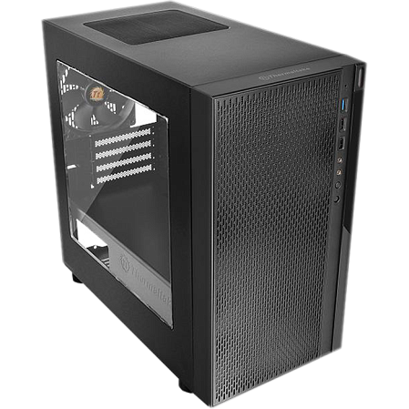 Корпус MicroATX Minitower Thermaltake Versa H18 CA-1J4-00S1WN-00 Black