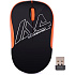 Мышь беспроводная A4Tech V-Track G3-300N Black/Orange беспроводная