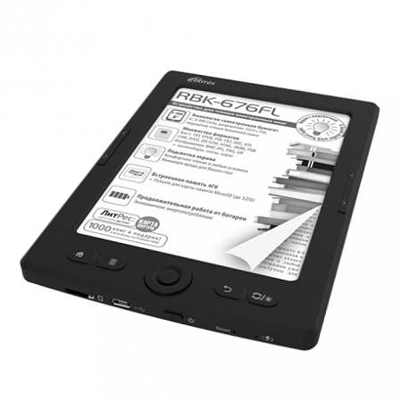 Электронная книга Ritmix RBK-676FL
