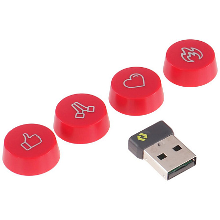 Клавиатура Logitech POP Keys Wireless Keyboard Rose White