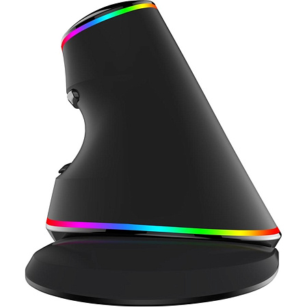 Мышь Delux KM-M618 Plus RGB Black проводная