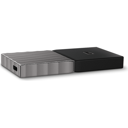 Внешний SSD-накопитель 1.8" 2Tb Western Digital My Passport WDBKVX0020PSL-WESN (SSD) USB 3.1 Type C Черный