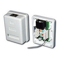 Розетка для витой пары RJ45 8P8C кат.5
