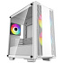 Корпус MicroATX Minitower Deepcool CC360 WH ARGB белый