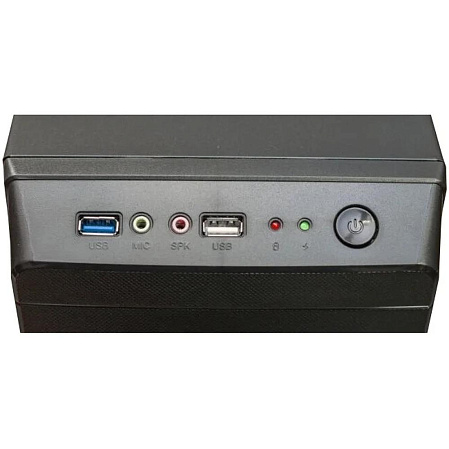 Корпус MicroATX Minitower Delux MN301 400W Black
