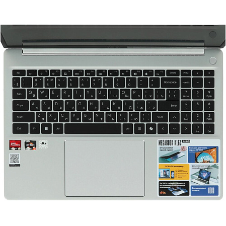 Ноутбук TECNO MegaBook K16SDA AMD Ryzen 7 5800U/16Gb/1Tb SSD/16" FullHD/Win11 Silver