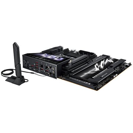 Материнская плата ASUS ROG Crosshair X870E Hero X870E Socket AM5 4xDDR5, 4xSATA3, RAID, 5xM.2, 2xPCI-E16x, 6xUSB3.2, 4xUSB3.2 Type C, DP, HDMI, WiFi, 5Glan, ATX