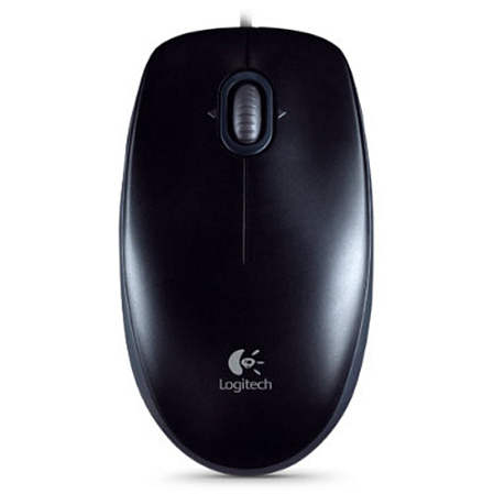Мышь Logitech B110 Optical Mouse Black USB 910-001246