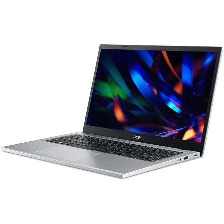 Ноутбук Acer Extensa 15 EX215-33-P4E7 Pentium N200/8Gb/512Gb SSD/15.6" FullHD/DOS Silver