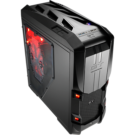 Корпус ATX Fulltower AeroCool GT-S Black Edition Black/Red