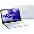 Ноутбук Sony Vaio SV-E1511X1R/W i5-2450M/6GB/640GB/HD7650 1G/DVD/15.5"/WF/BT/Win7 HP 64 white